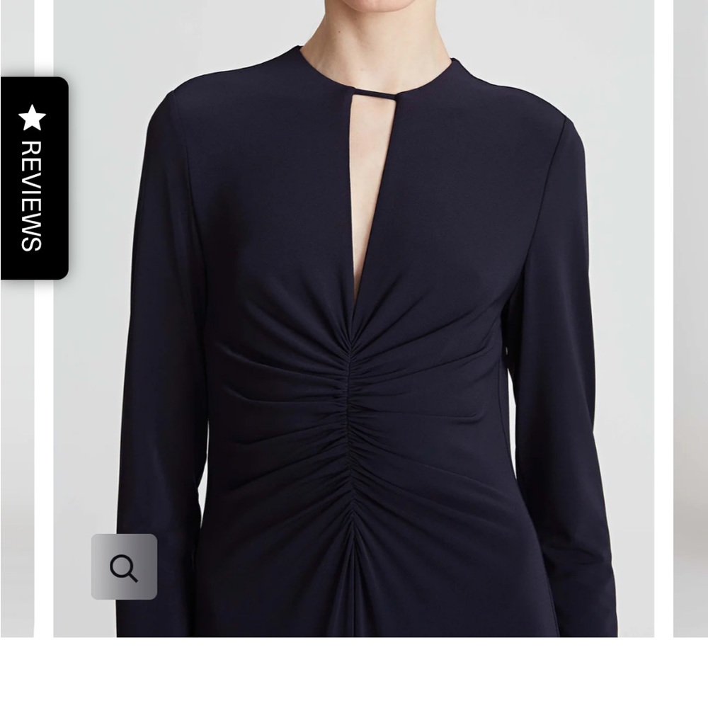 Halston Vera Jersey Gown in Ink